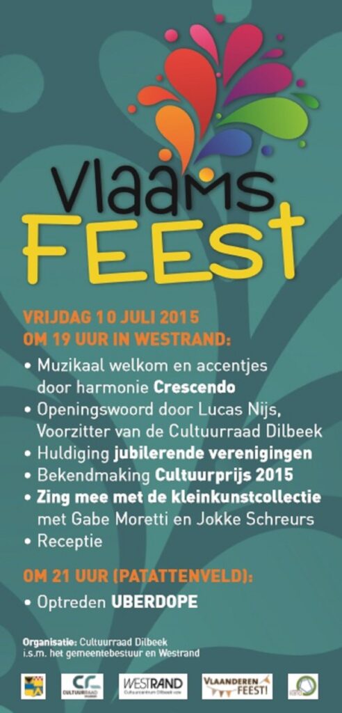 Vlaams Feest 2015 in Dilbeek: vrijdag 10 juli om 19u in en rond CC Westrand – Fotoverslag