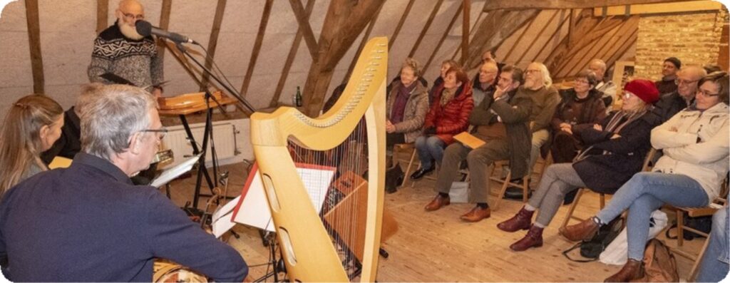 Winter in de molen