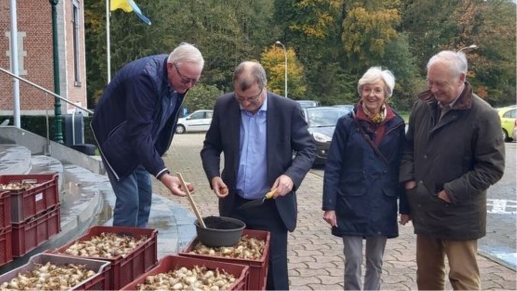 Het kasteel van Groot-Bijgaarden schenkt 10 000 bloembollen