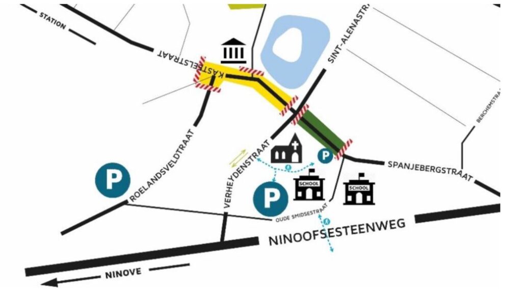 Nieuwe fase werken Masterplan Dilbeekse kern