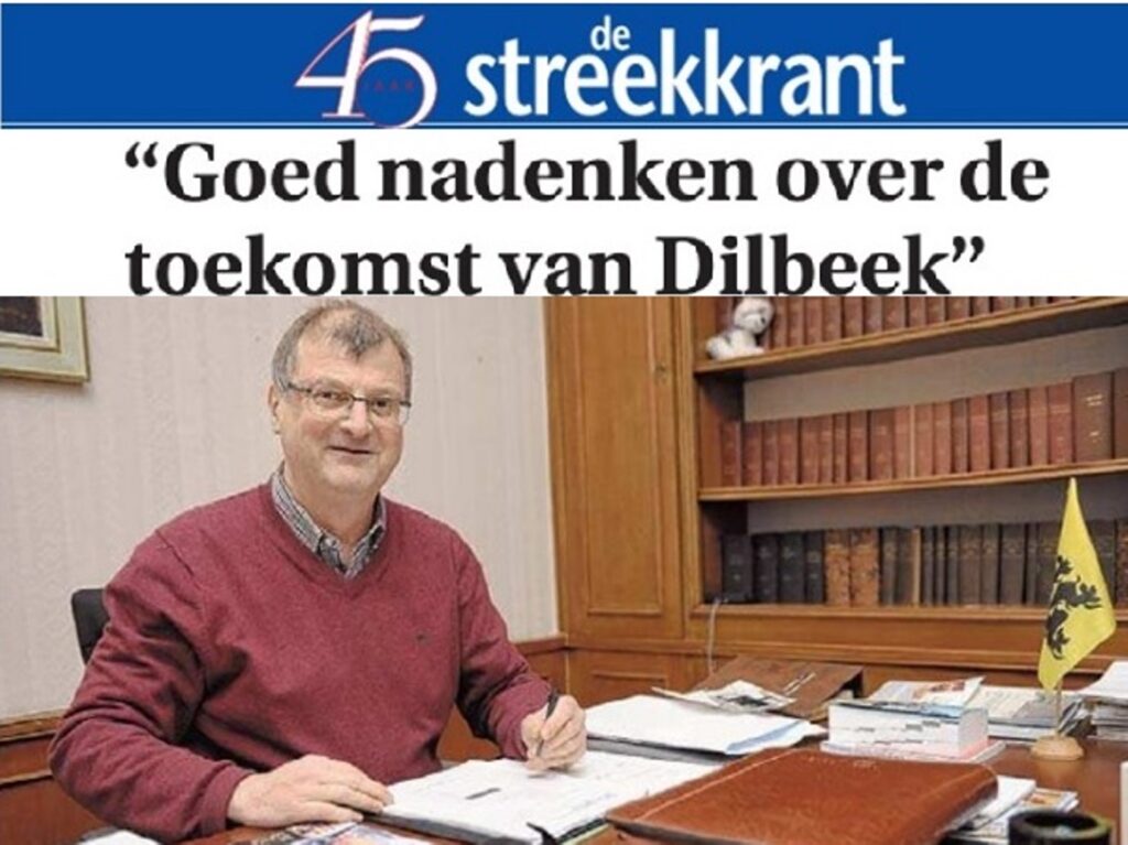 Burgemeester Willy Segers over Dilbeek en de regio voor 45 jaar Streekkrant